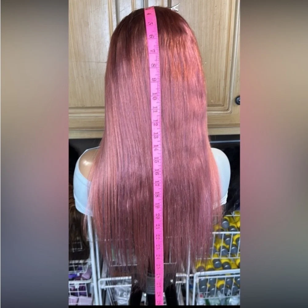 Bundle π Special Pricing π ombrΓ© lace front wig also pink lacing frontal <3 <3 - Picture 5 of 10